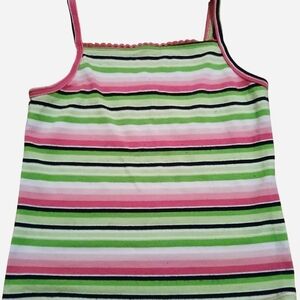 Great Escape Striped Multicolor Tank